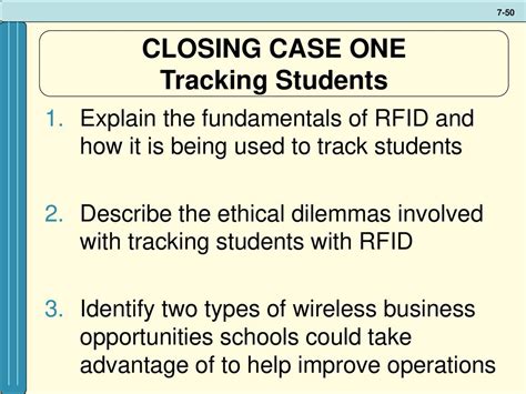 ethical dilemmas involved with tracking students with rfid|rfid implants ethical issues.